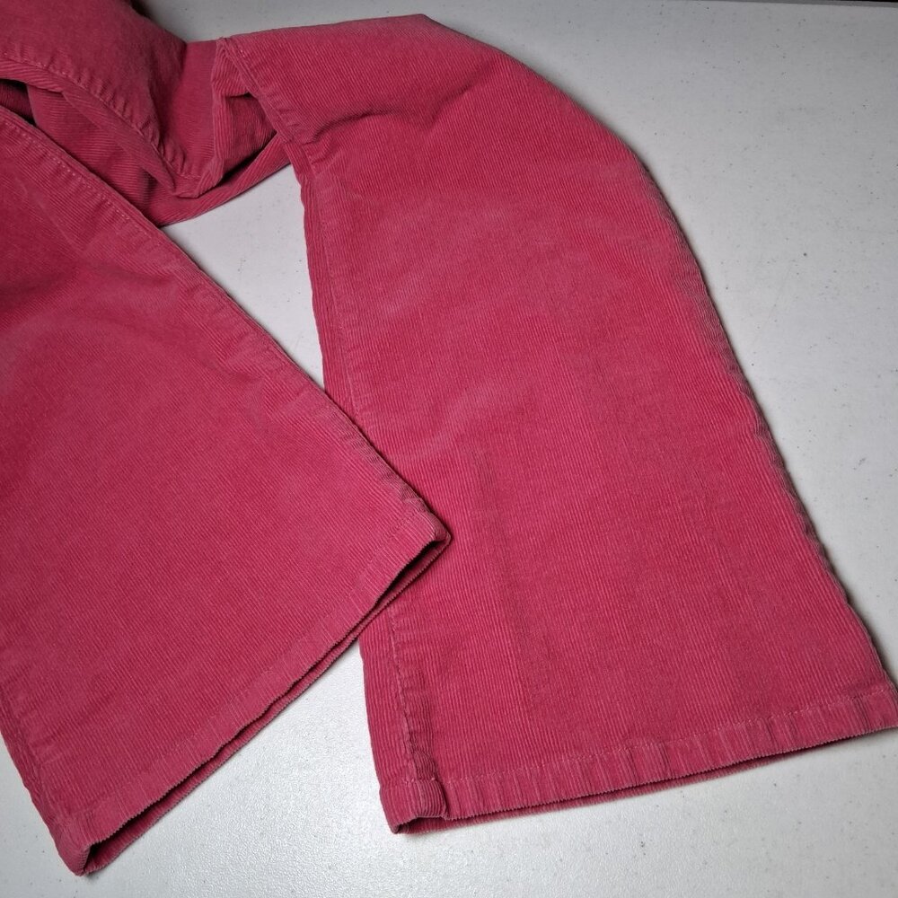 Talbots Corduroy Pants Women Size 2 Curvy Pink Rose Classic Corduroys BH684 - Picture 12 of 13